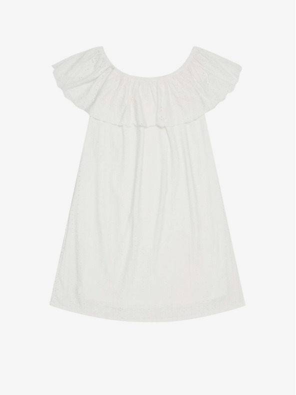 Moodo Бяла дамска рокля Moodo