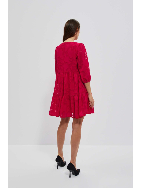 Moodo Розова дамска рокля Moodo