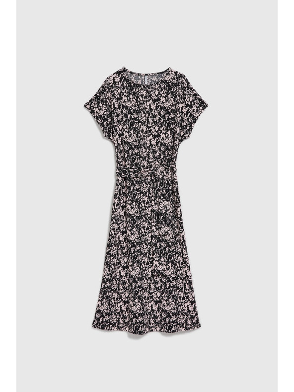 Moodo Дамска черна рокля Moodo