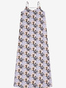 Moodo Лилава дамска флорална рокля Moodo