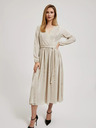 Moodo Бежова дамска рокля MOODO