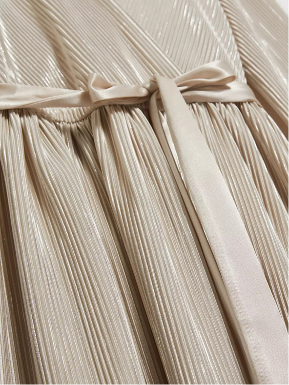 Moodo Бежова дамска рокля MOODO