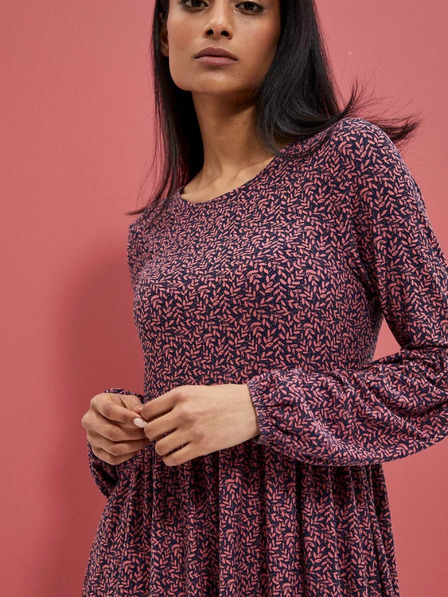 Moodo Розова дамска рокля на цветя Moodo