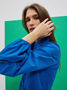 Moodo Синя дамска рокля с риза Moodo