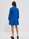 Moodo Синя дамска рокля с риза Moodo
