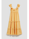 Moodo Жълта дамска рокля Moodo