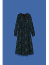 Moodo Зелена дамска рокля Moodo