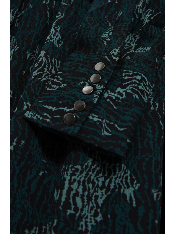 Moodo Зелена дамска рокля Moodo