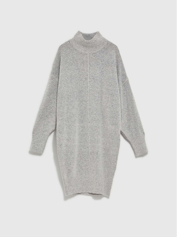 Moodo Светлосива дамска рокля Moodo