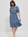 Moodo Синя дамска рокля на цветя Moodo