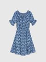 Moodo Синя дамска рокля на цветя Moodo
