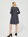 Moodo Тъмно синя дамска рокля на цветя Moodo