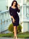 numoco Спортна рокля с подгъв - тъмносиня Numoco