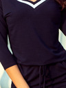 numoco Спортна рокля с подгъв - тъмносиня Numoco