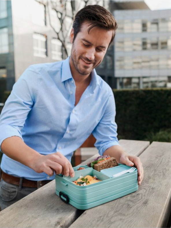 Mepal Черна кутия за храна Mepal Bento Midi