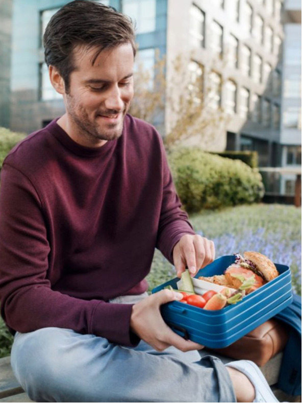 Mepal Черна кутия за храна Mepal Bento (1500 мл)