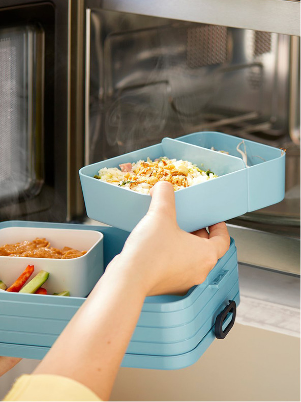 Mepal Черна кутия за храна Mepal Bento (1500 мл)