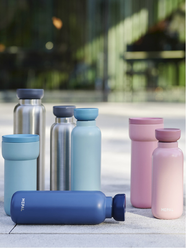 Mepal Синя Термобутилка Mepal Ellipse Nordic Green от неръждаема стомана (500 ml)
