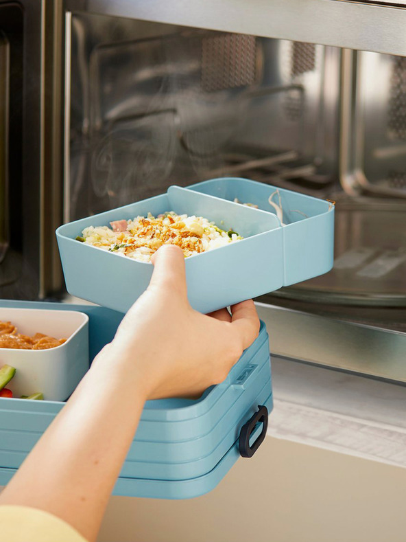 Mepal Тъмно розова кутия за храна Mepal Bento