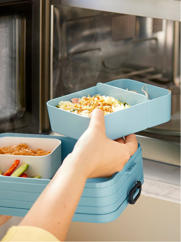 Mepal Светлозелена кутия за храна Mepal Bento (1500 мл)