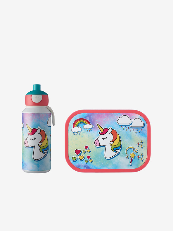 Mepal Mepal Campus Светлосин комплект за закуска за деца Еднорог