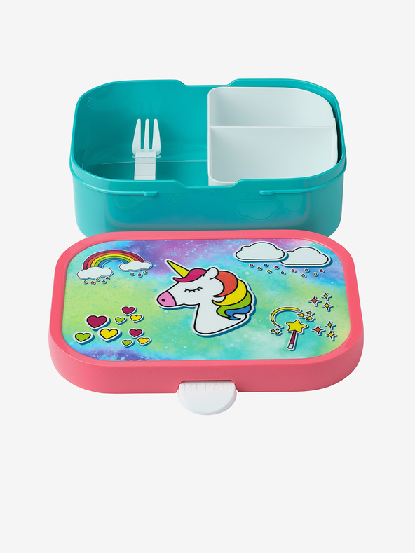 Mepal Mepal Campus Светлосин комплект за закуска за деца Еднорог