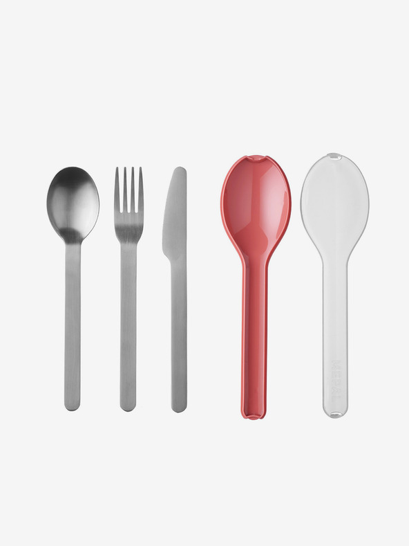 Mepal Комплект прибори за хранене от неръждаема стомана Mepal Ellipse в сив цвят