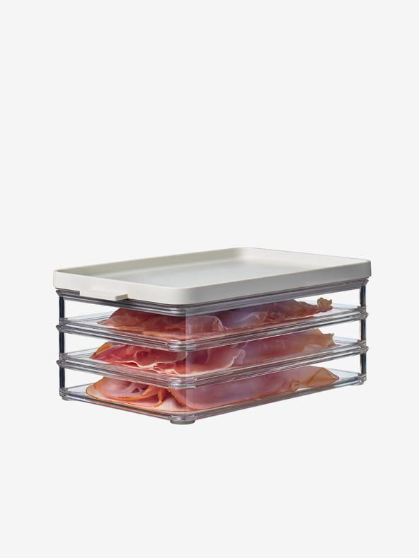 Mepal Кутия за храна за хладилник Mepal Omnia Nordic White