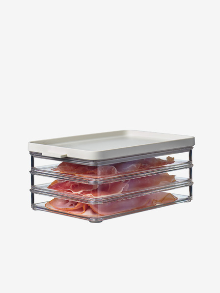 Mepal Кутия за храна за хладилник Mepal Omnia Nordic White