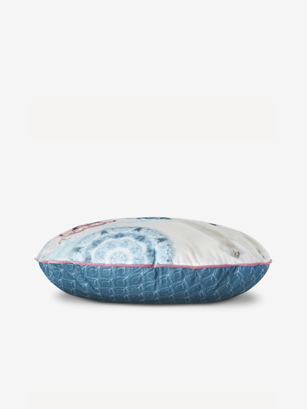 Hip Bedding Диаметър 55 см - Синя шарена възглавница с възможност за обръщане Home Hip Kodiak