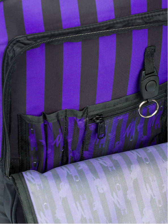 BAAGL  Черна училищна раница Cubic Wednesday Baagl