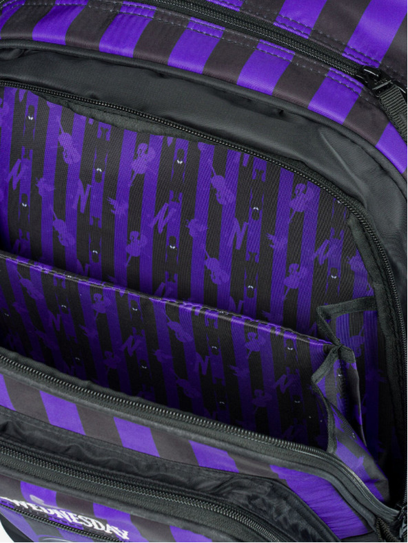 BAAGL  Черна училищна раница Cubic Wednesday Baagl