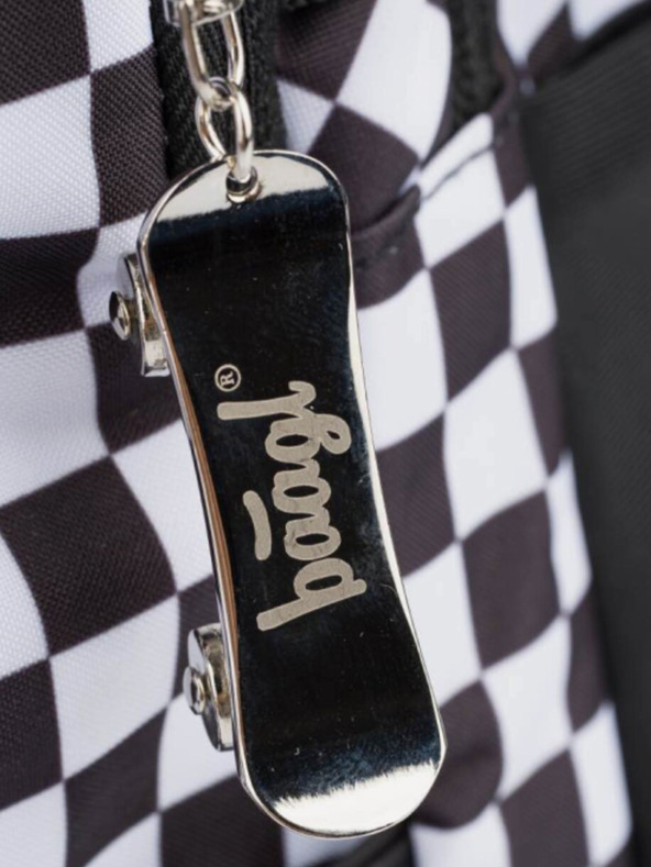 BAAGL  Черна училищна раница Skaate Baagl