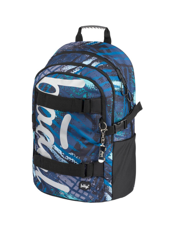 BAAGL  Синя училищна раница Skate Structures Baagl