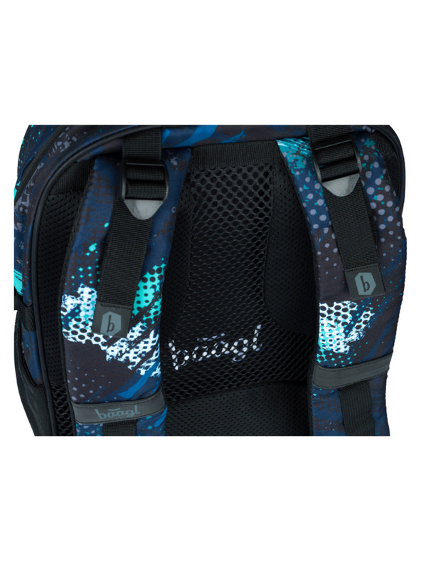 BAAGL  Синя училищна раница Skate Structures Baagl