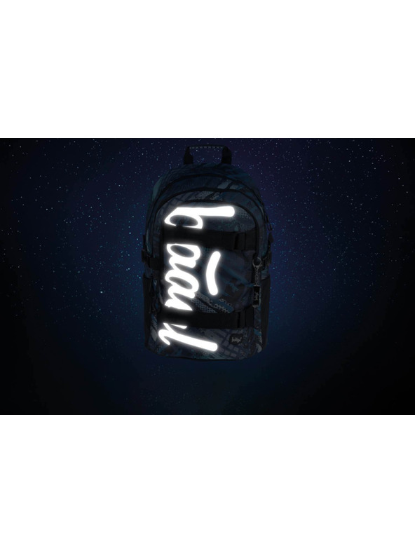 BAAGL  Синя училищна раница Skate Structures Baagl