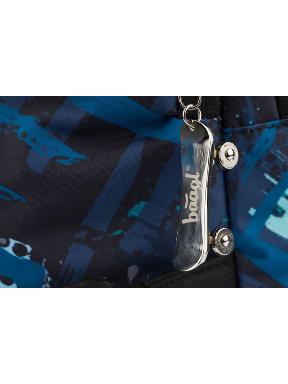 BAAGL  Синя училищна раница Skate Structures Baagl