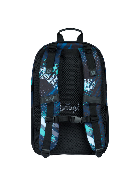 BAAGL  Синя училищна раница Skate Structures Baagl