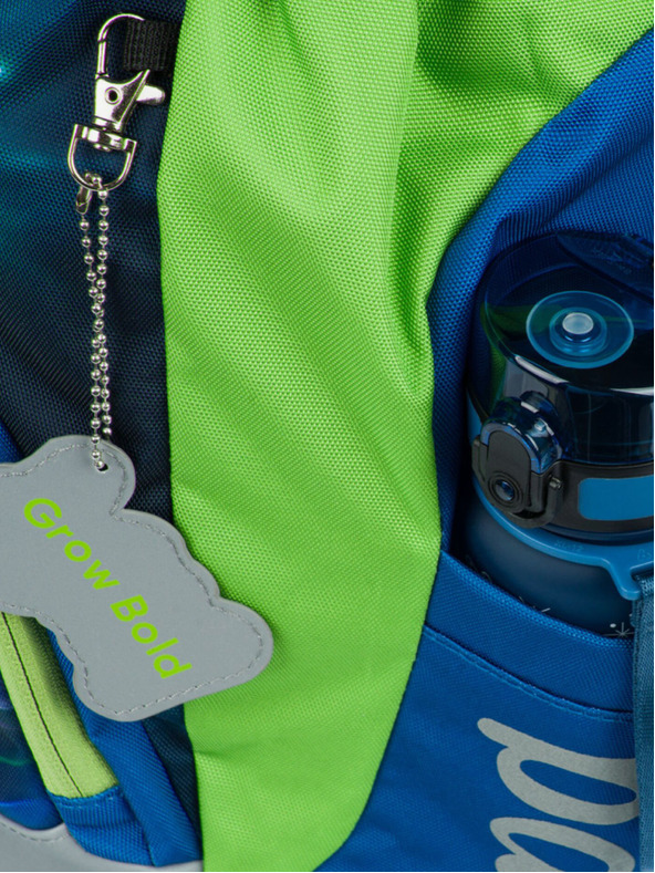 BAAGL  Синя ученическа раница Airy Футболна топка Baagl