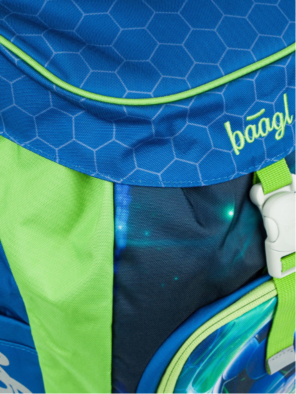 BAAGL  Синя ученическа раница Airy Футболна топка Baagl