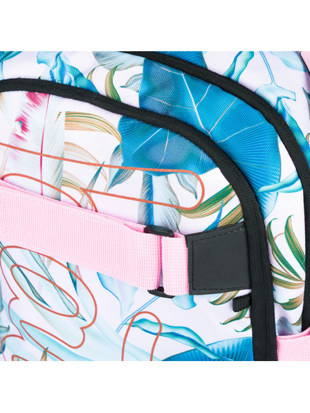 BAAGL  Лилава ученическа раница Skate Leafs Baagl