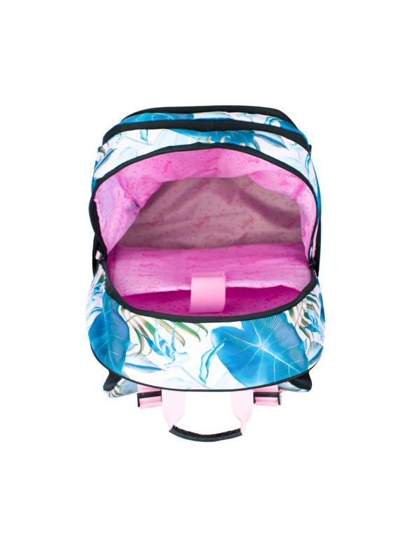 BAAGL  Лилава ученическа раница Skate Leafs Baagl