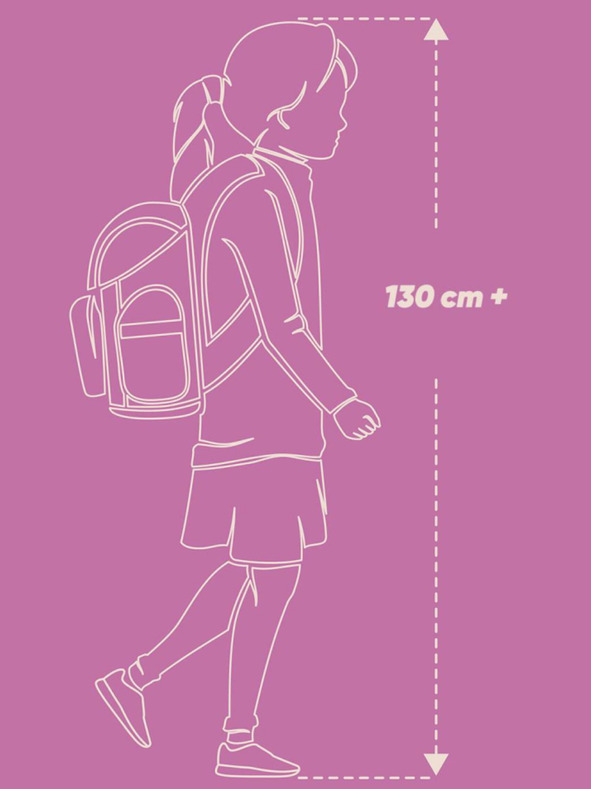 BAAGL  Черен 3 SET Cubic сряда: раница, моливник и чанта Baagl