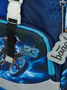BAAGL  Синя ученическа раница Airy Motorbike Baagl