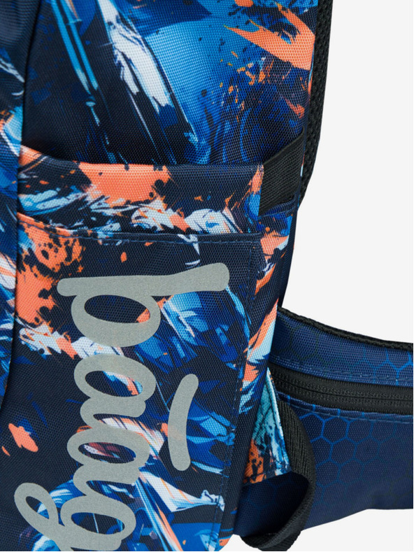 BAAGL  Синя ученическа раница Airy Motorbike Baagl