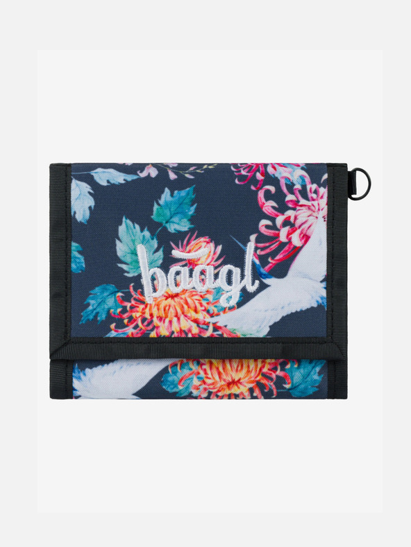 BAAGL  Зелен портфейл Baagl Птици