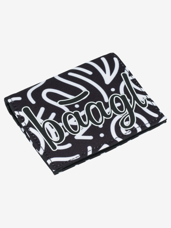 BAAGL  Черен ученически портфейл Baagl Element