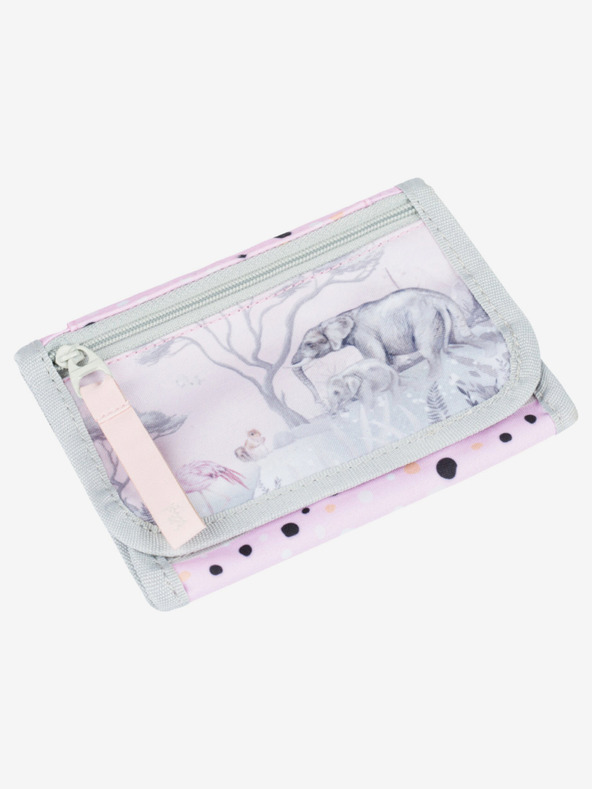 BAAGL  Розов Baagl Safari портфейл за врата