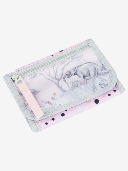 BAAGL  Розов Baagl Safari портфейл за врата