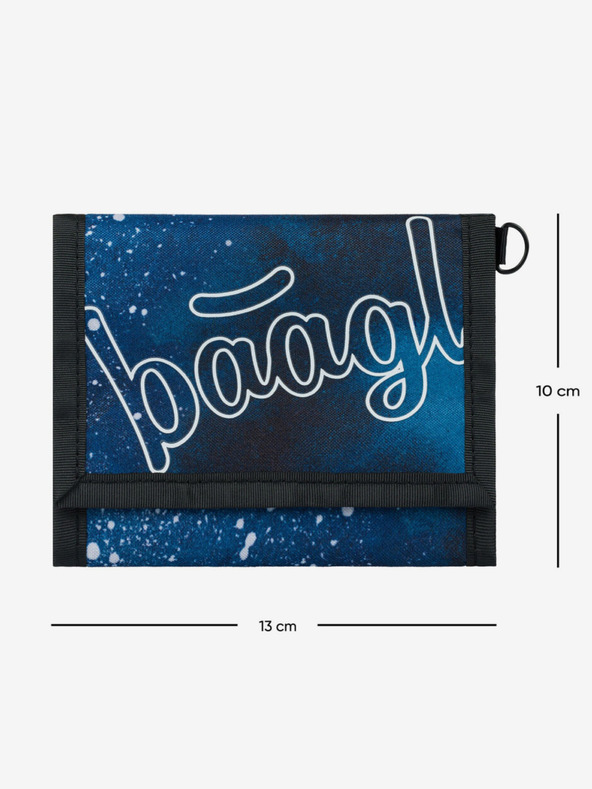 BAAGL  Син стоманен портфейл Baagl